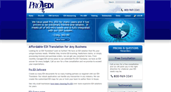 Desktop Screenshot of proedi.com
